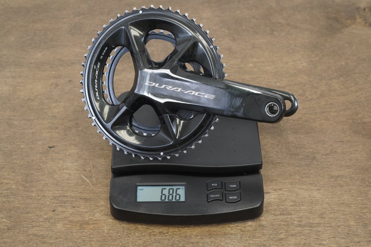 172.5mm 52/36T Shimano Dura-Ace FC-R9200 12 Speed Crankset 9200 686g