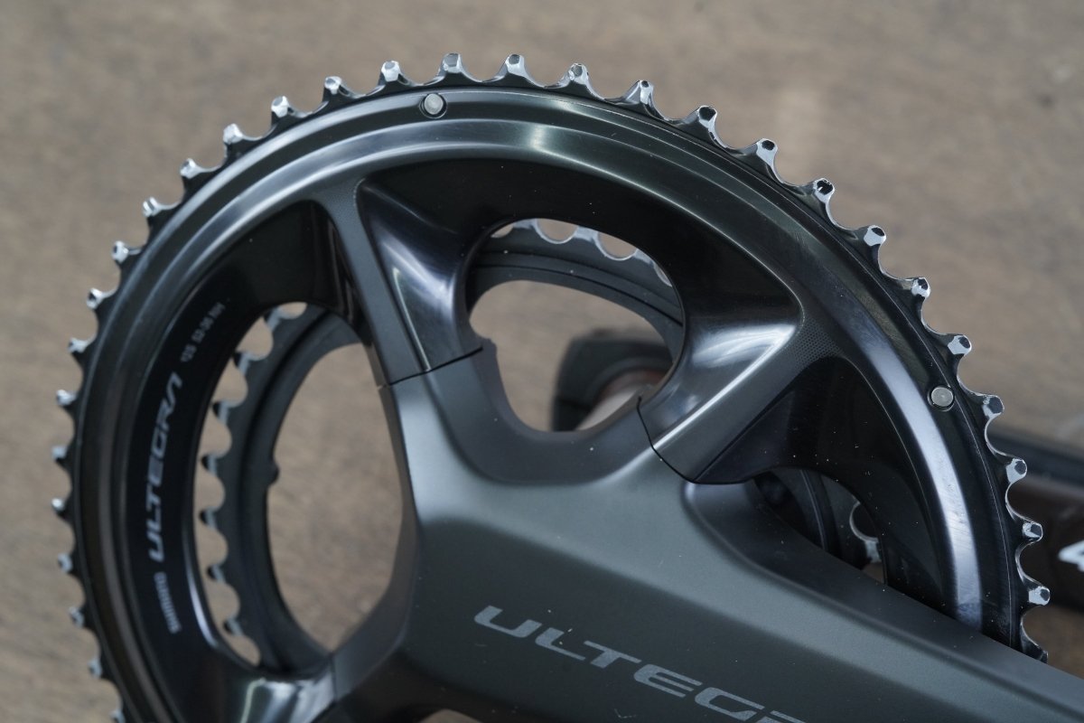 172.5mm 52/36T Shimano Ultegra FC-R8100 4iiii Power Meter 12 Speed Crankset 8100