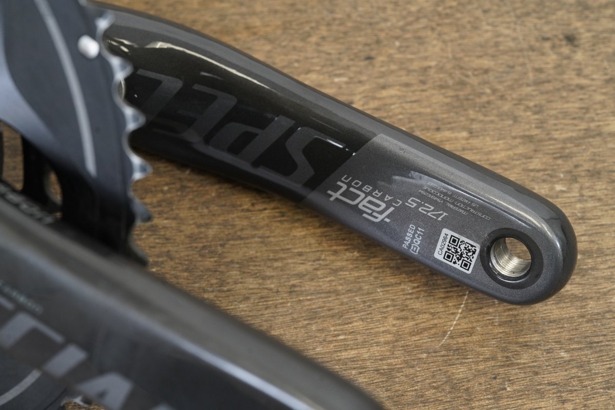 172.5mm 52/36T Specialized Fact Quarq DZero Power Meter Carbon Crankset 678g