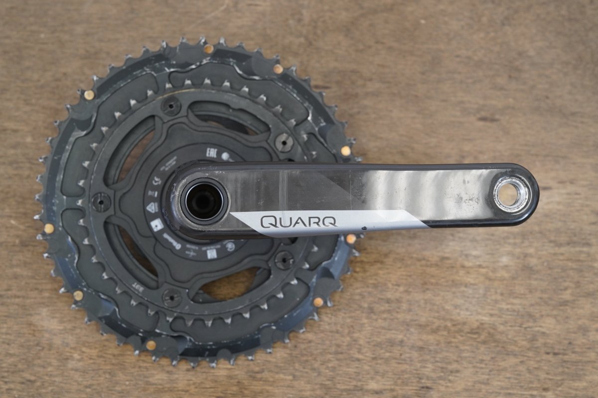 172.5mm 53/39T BB30 Quarq DZero Power Meter Road Crankset