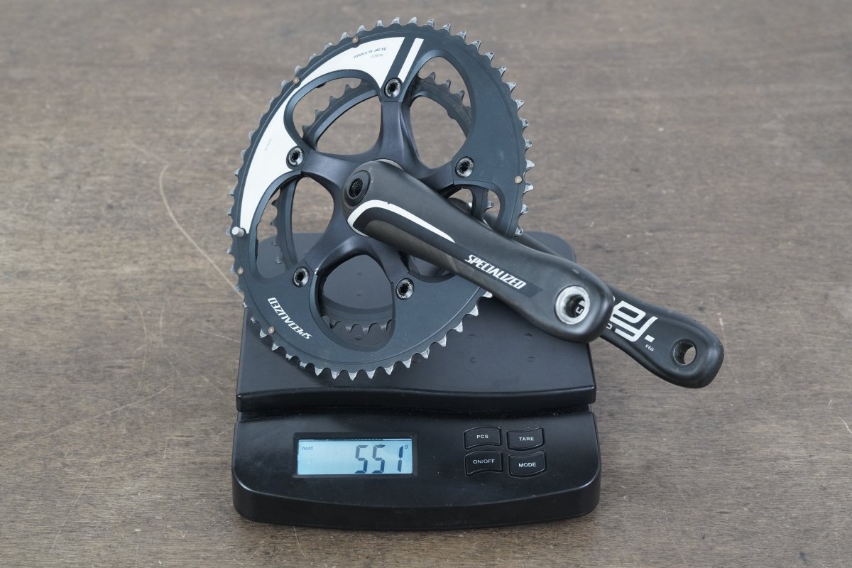 172.5mm 53/39T BB30 Specialized Fact Carbon Road Crankset 551g