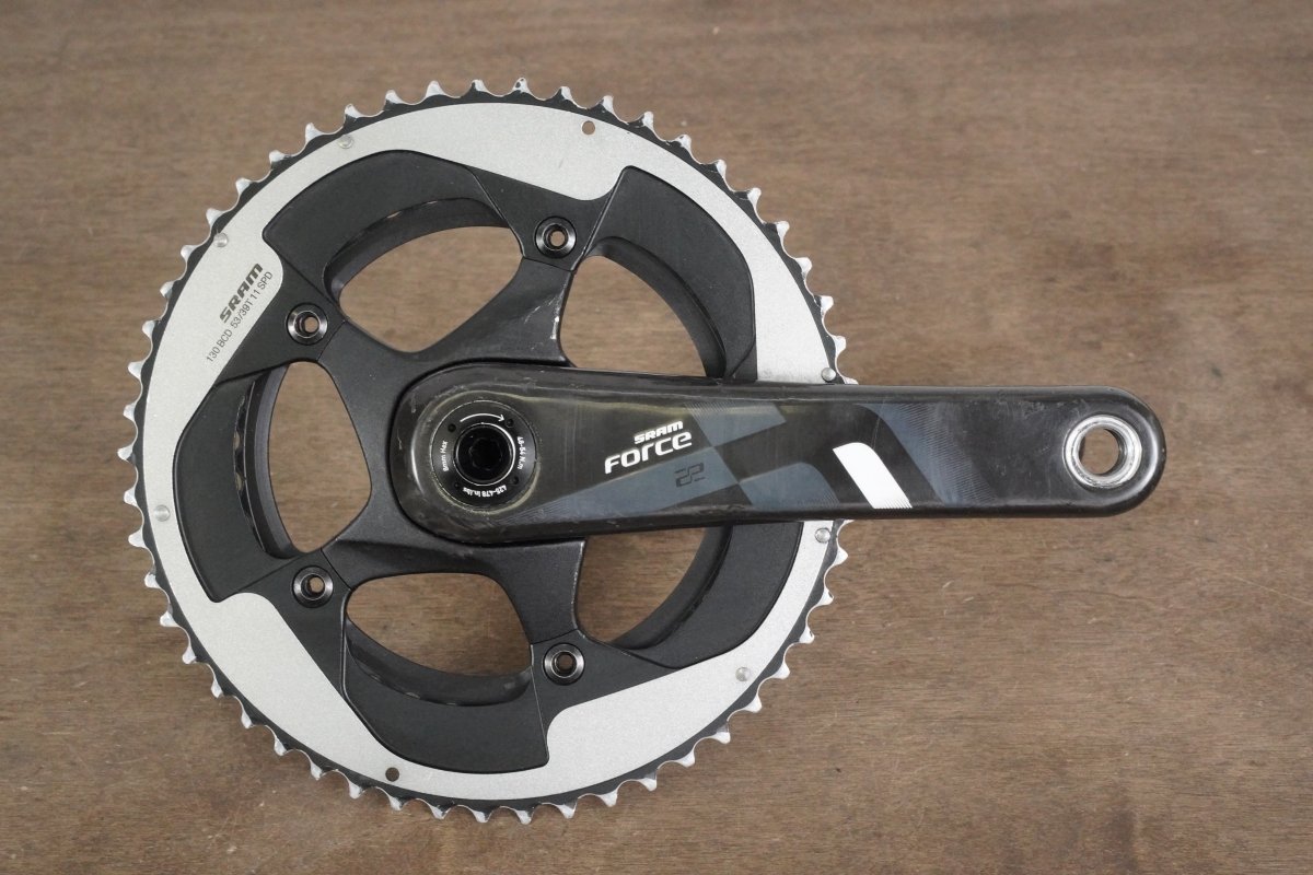 172.5mm 53/39T BB30 SRAM Force 22 11 Speed Carbon Road Crankset 