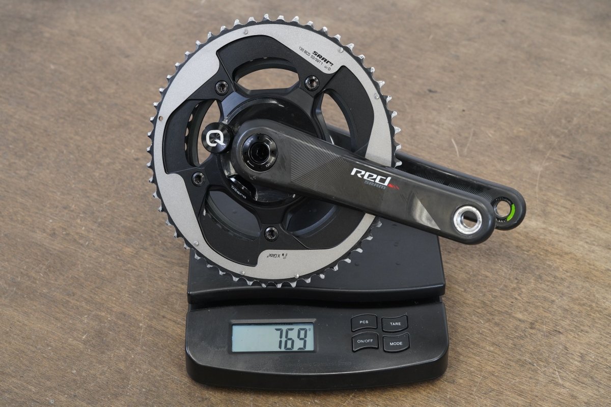 172.5mm 53/39T BB30 SRAM Red Quarq DZero Power Meter Crankset 769g