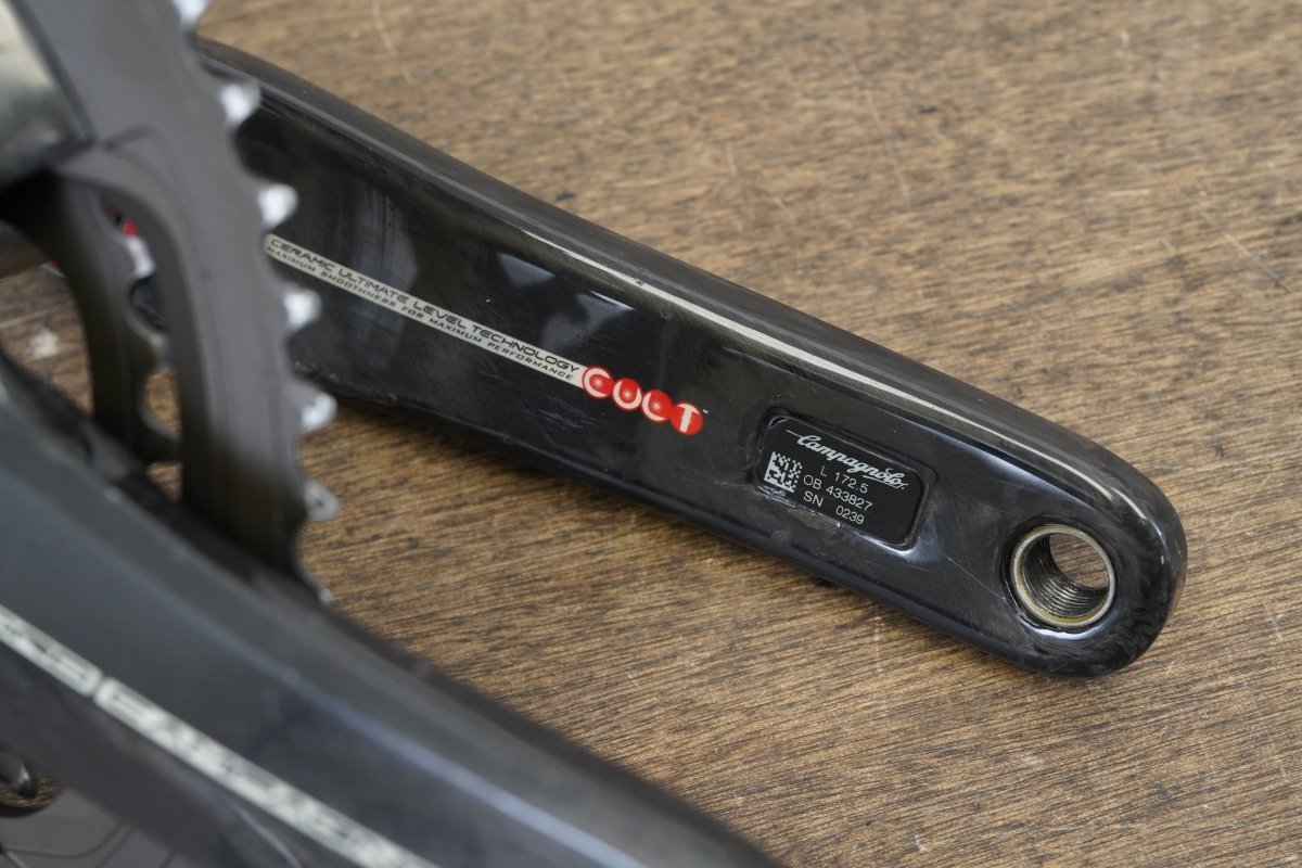 172.5mm 53/39T Campagnolo Super Record 11 Speed Carbon Crankset 625g