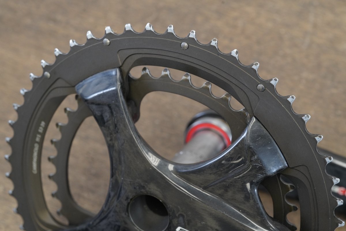 172.5mm 53/39T Campagnolo Super Record 11 Speed Carbon Crankset 625g
