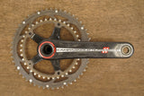 172.5mm 53/39T Campagnolo Super Record Titanium 11 Speed Carbon Crankset