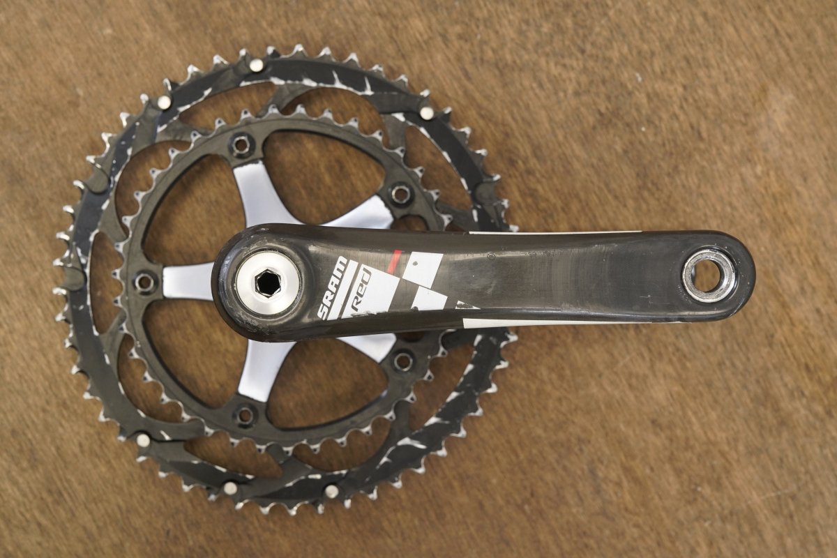 172.5mm 53/39T GXP SRAM Red 10 Speed Carbon Crankset