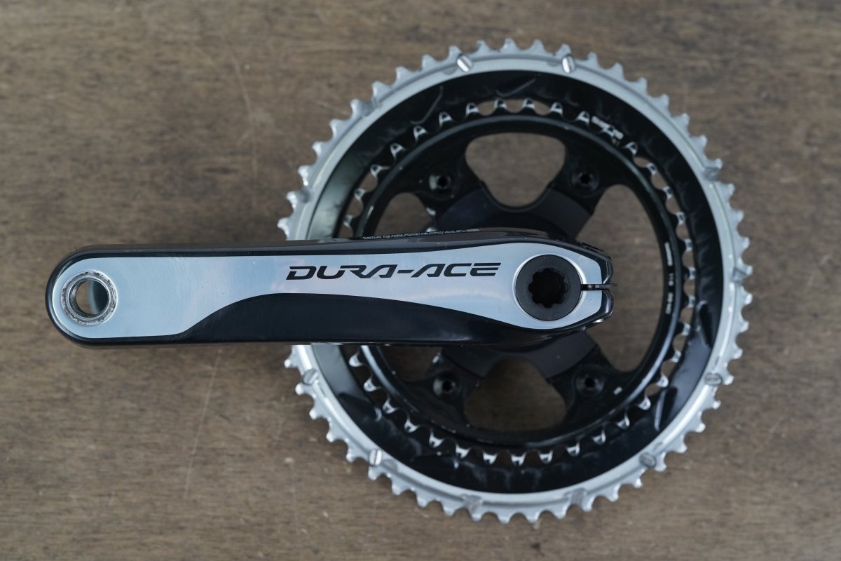 172.5mm 53/39T Shimano Dura-Ace FC-9000 11 Speed Crankset 645g