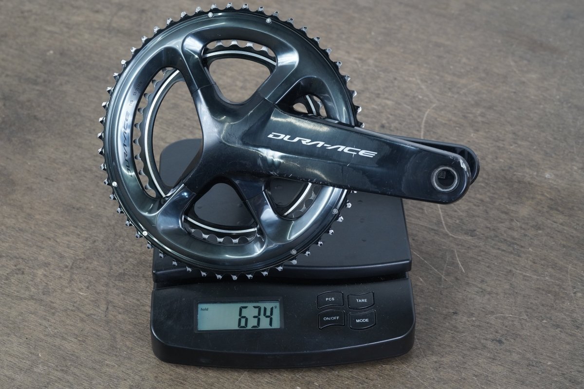 172.5mm 53/39T Shimano Dura-Ace FC-R9100 11 Speed Crankset 9100 634g