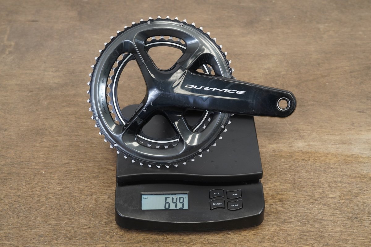 172.5mm 53/39T Shimano Dura-Ace FC-R9100 11 Speed Crankset 9100 649g