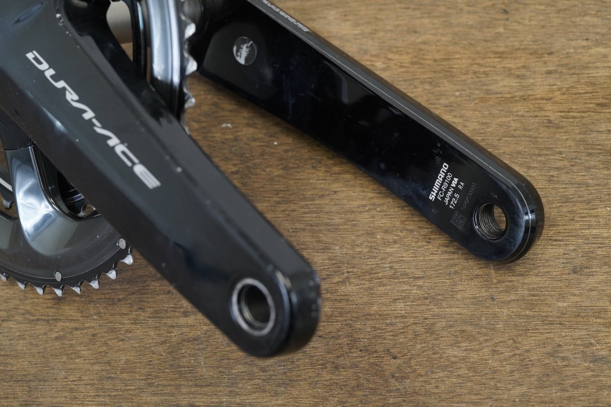 172.5mm 53/39T Shimano Dura-Ace FC-R9100 11 Speed Crankset 9100 649g