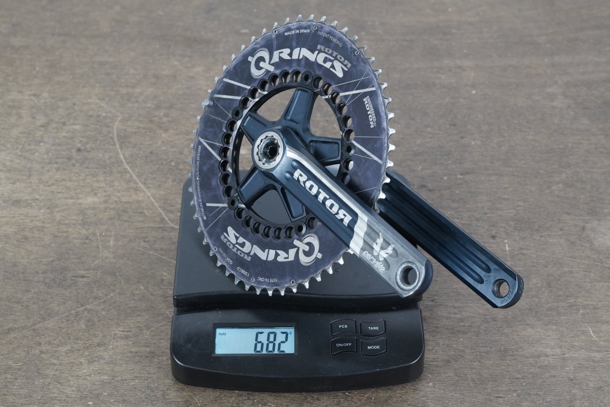 172.5mm 54/40T BB30 Rotor 3D+ QRings Cervelo Road Crankset 682g