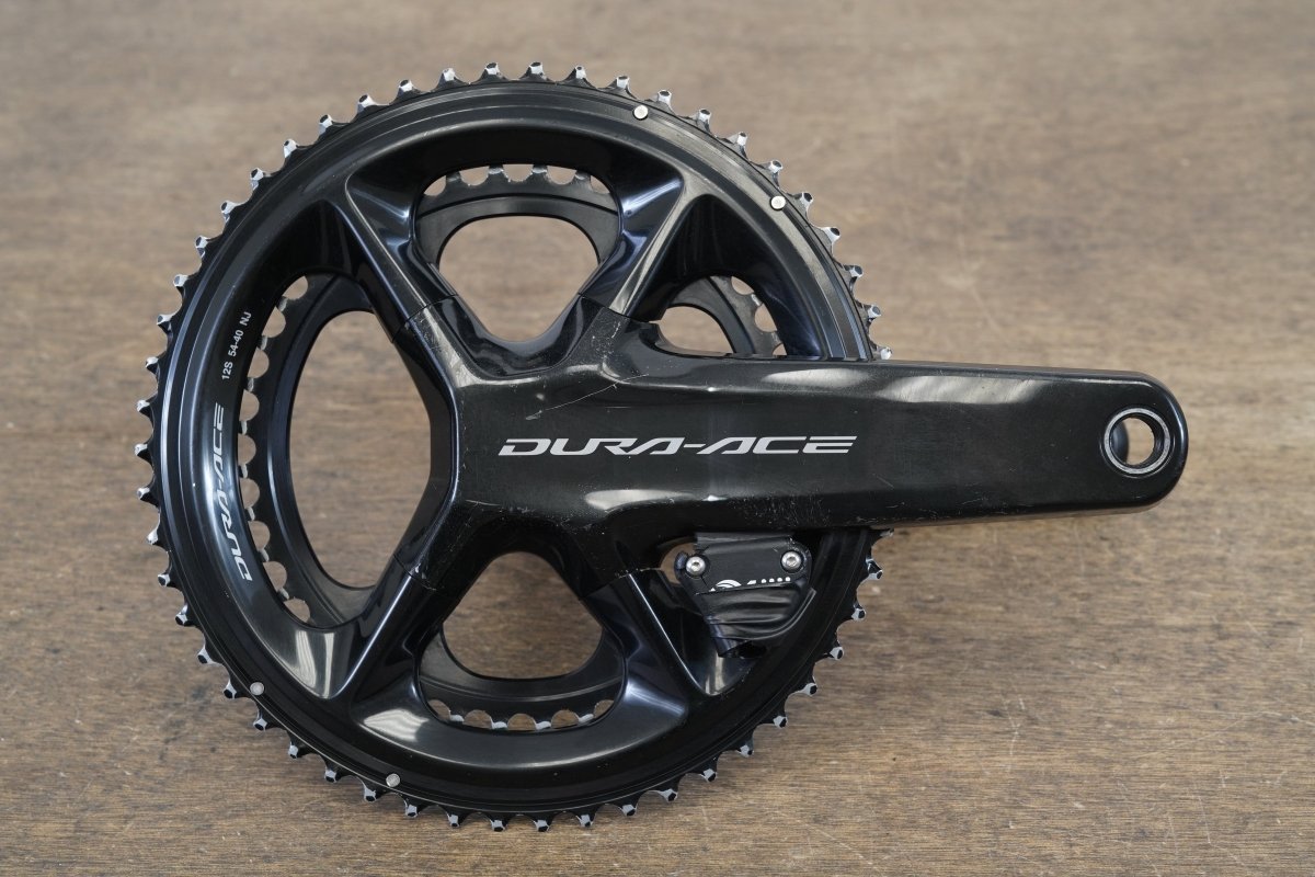 172.5mm 54/40T Dura-Ace FC-R9200 4iiii Dual Sided Power Meter Crankset 733g 9200