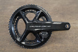 172.5mm 54/40T Dura-Ace FC-R9200 4iiii Dual Sided Power Meter Crankset 733g 9200