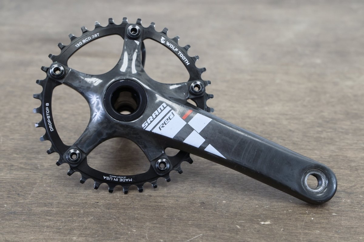 175mm 38T 1X BB30 SRAM Red 10 Speed Carbon Drive Side Crank Arm