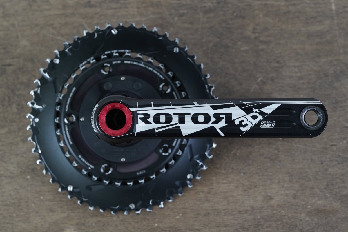 175mm 50/34T BB30 Rotor 3D+ Power2Max Power Meter Road Crankset 3D Plus 769g