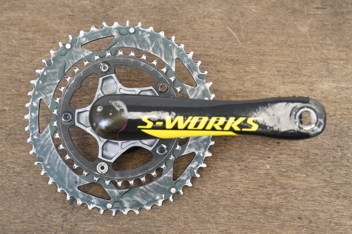 175mm 50/34T BB30 Specialized S-WORKS LTD Carbon Road Crankset 546g