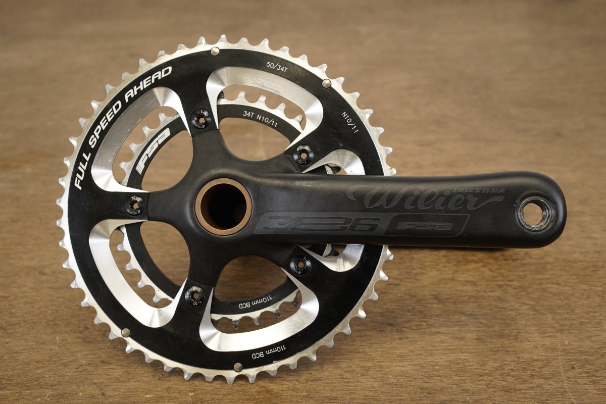 175mm 50/34T BB386 FSA K-Force Willier Carbon Road Crankset KForce