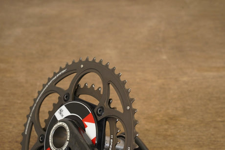 175mm 50/34T Campagnolo 11 Speed SRM Power Meter Carbon Crankset *Needs Service*