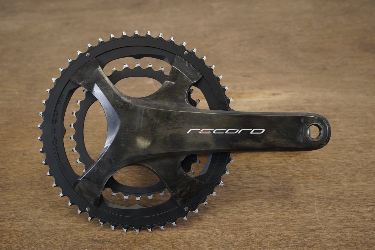 175mm 50/34T Campagnolo Record 12 Speed Carbon Road Crankset