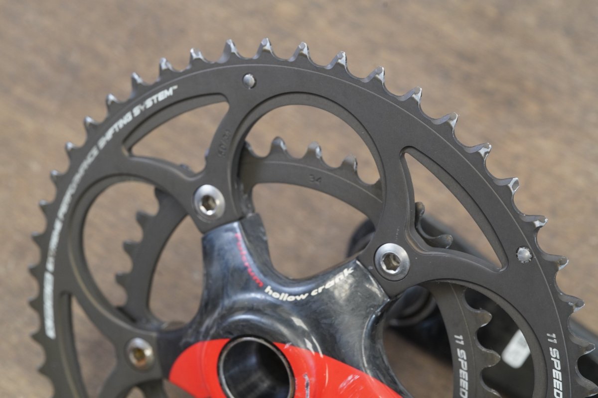 175mm 50/34T Fulcrum Racing RS 11 Speed Carbon Road Crankset 653g