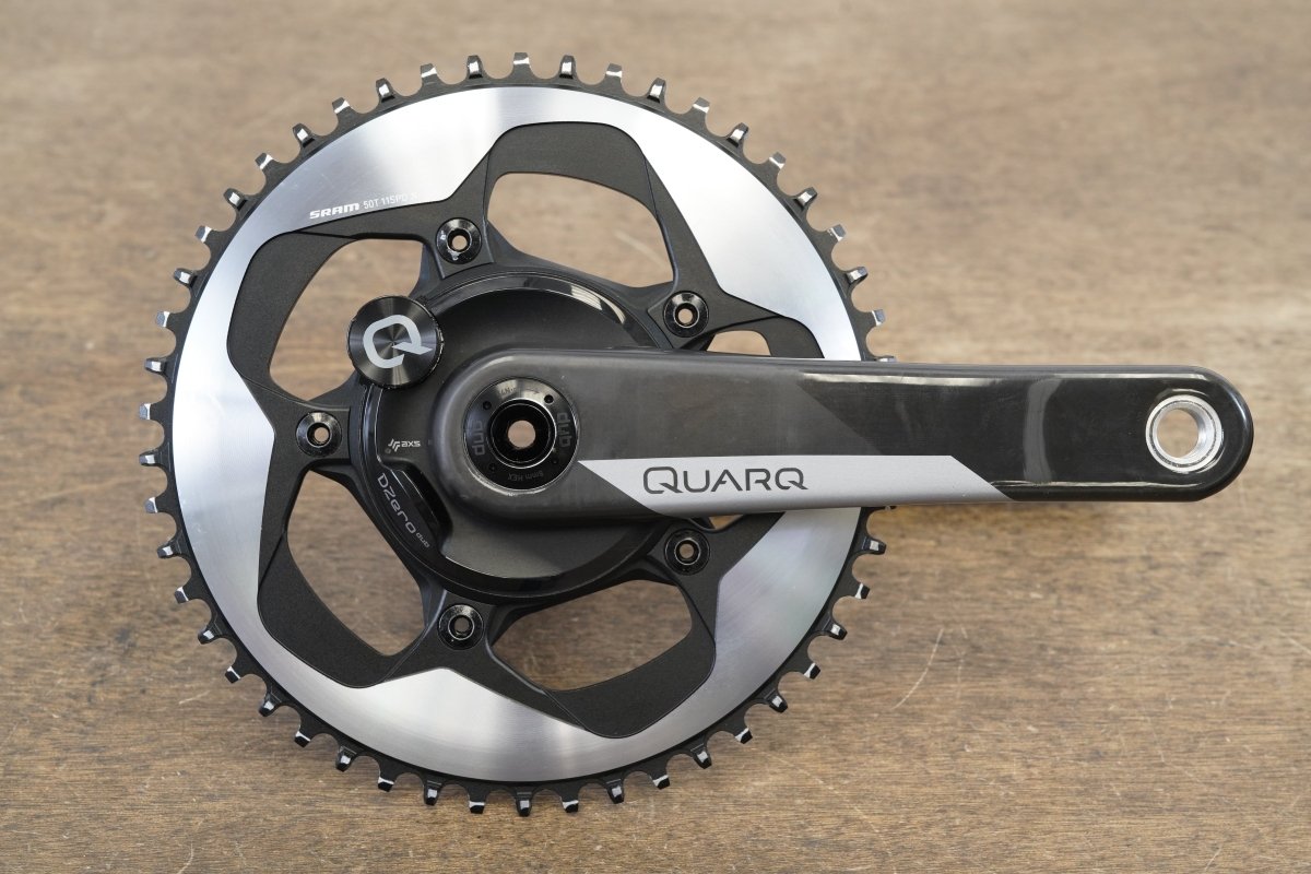 175mm 50T DUB Quarq DZero 1x Power Meter Road Crankset 643g