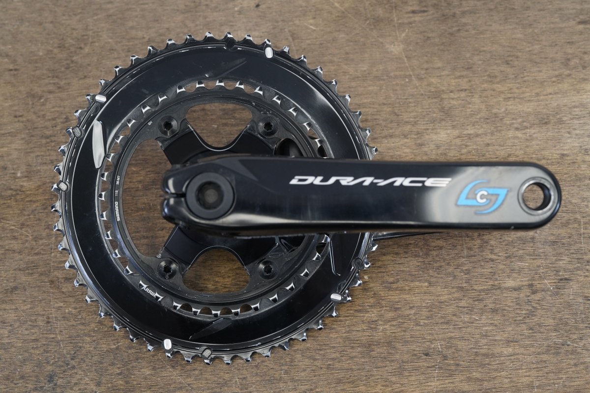 175mm 52/36T Dura-Ace FC-R9100 Stages Dual Sided Power Meter Crankset 9100 660g