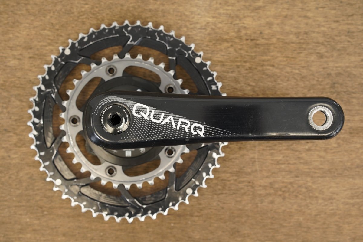 175mm 52/36T GXP Quarq DZero Power Meter Road Crankset + Magnet