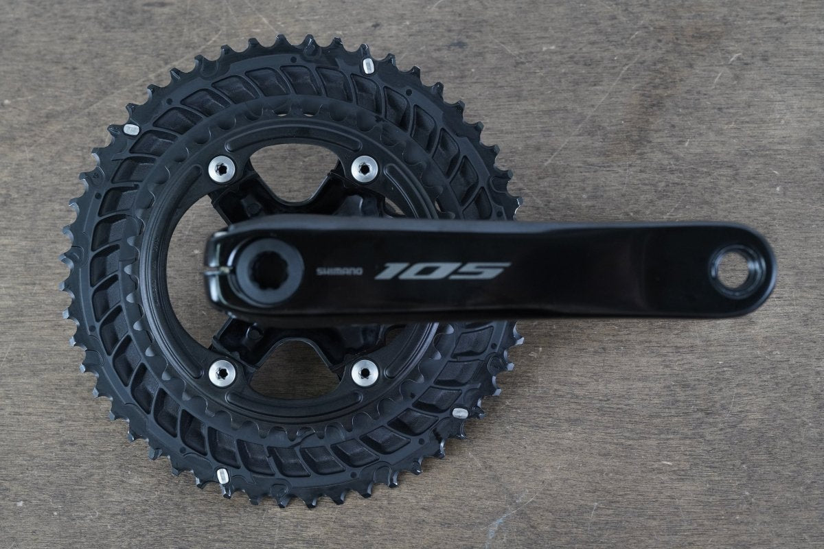 175mm 52/36T Shimano 105 FC-R7100 12 Speed Road Crankset 7100 788g
