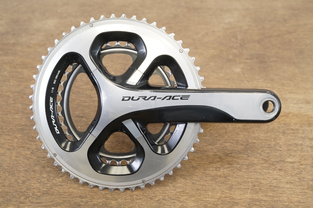 175mm 52/36T Shimano Dura-Ace FC-9000 11 Speed Stages Power Crankset *Defective*