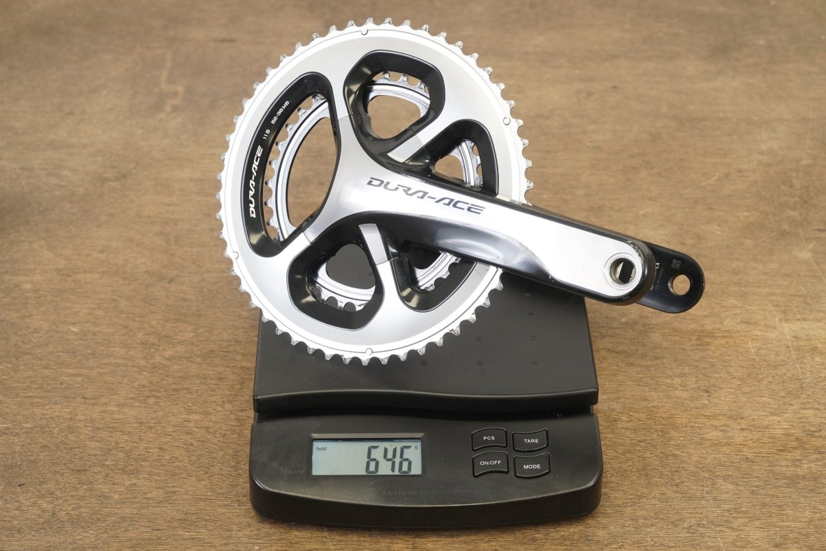 175mm 52/36T Shimano Dura-Ace FC-9000 11 Speed Stages Power Crankset *Defective*