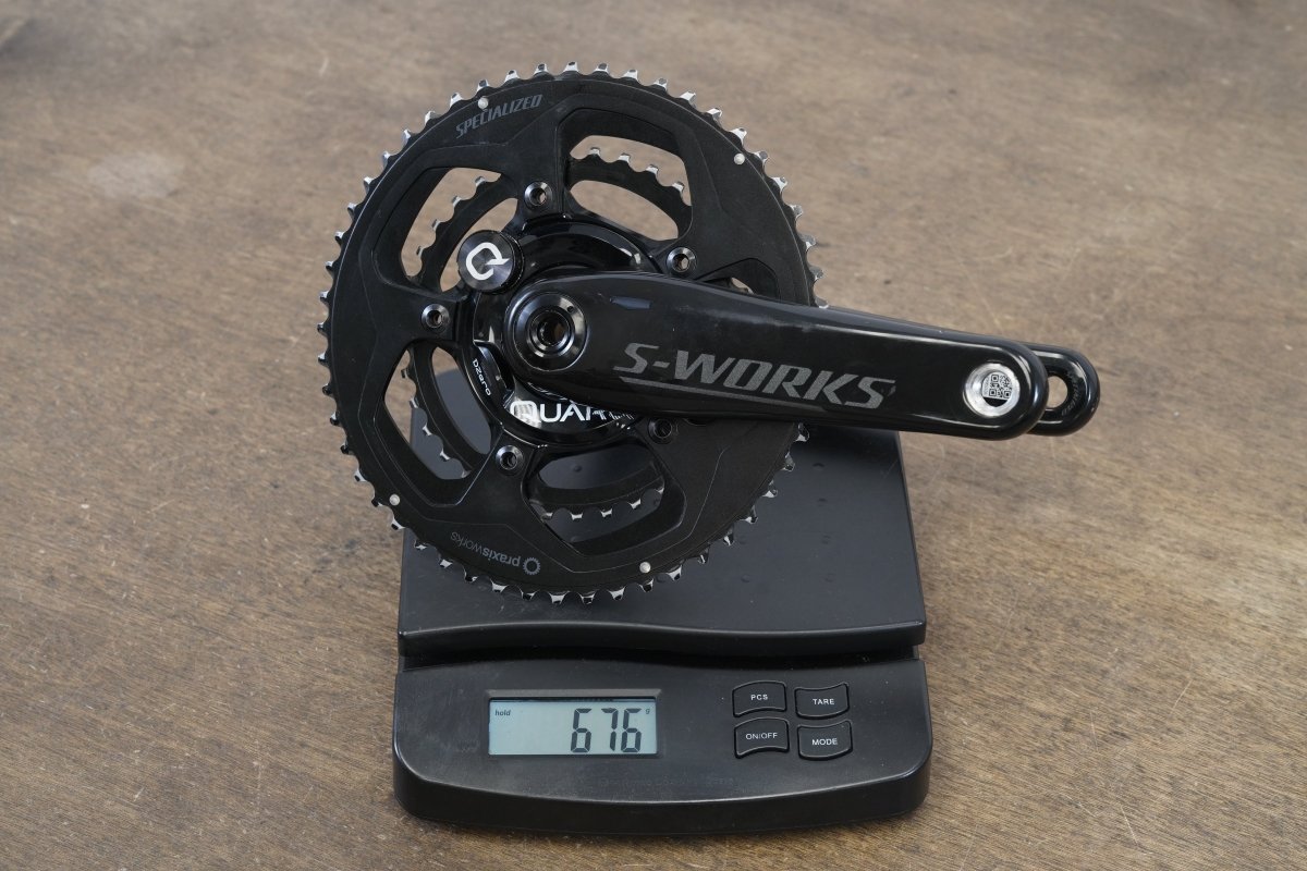 175mm 52/36T Specialized S-WORKS Quarq DZero Power Meter Carbon Crankset