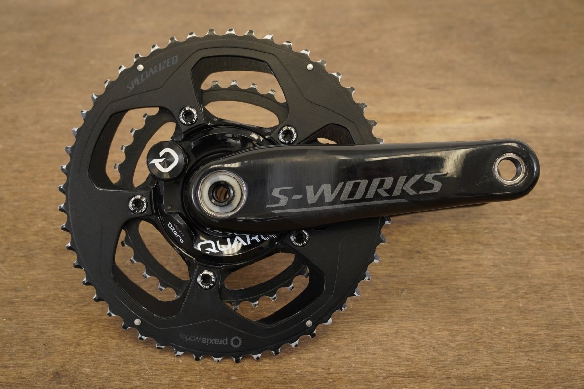 175mm 52/36T Specialized S-WORKS Quarq DZero Power Meter Carbon Crankset