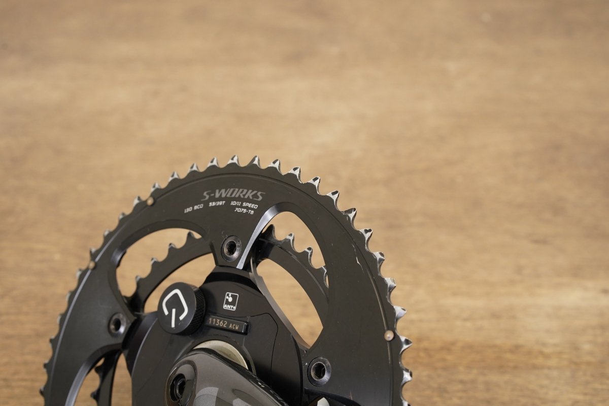 175mm 53/39T BB30 Specialized S-WORKS Quarq Power Meter Carbon Crankset