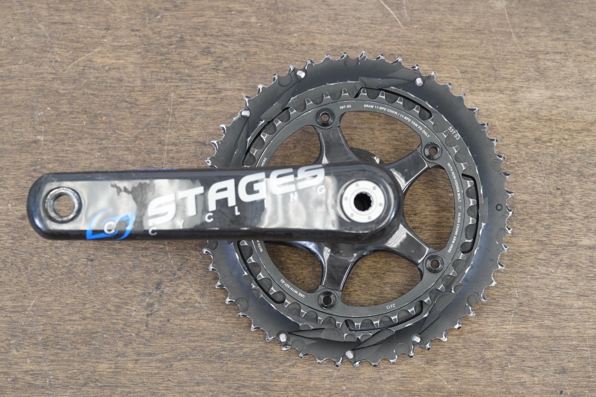 175mm 53/39T BB30 SRAM Red 22 Carbon Stages Power Meter Crankset