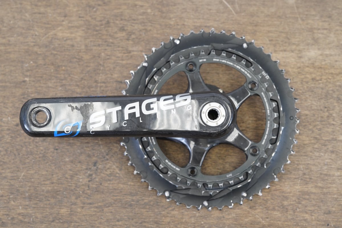 175mm 53/39T BB30 SRAM Red 22 Carbon Stages Power Meter Crankset