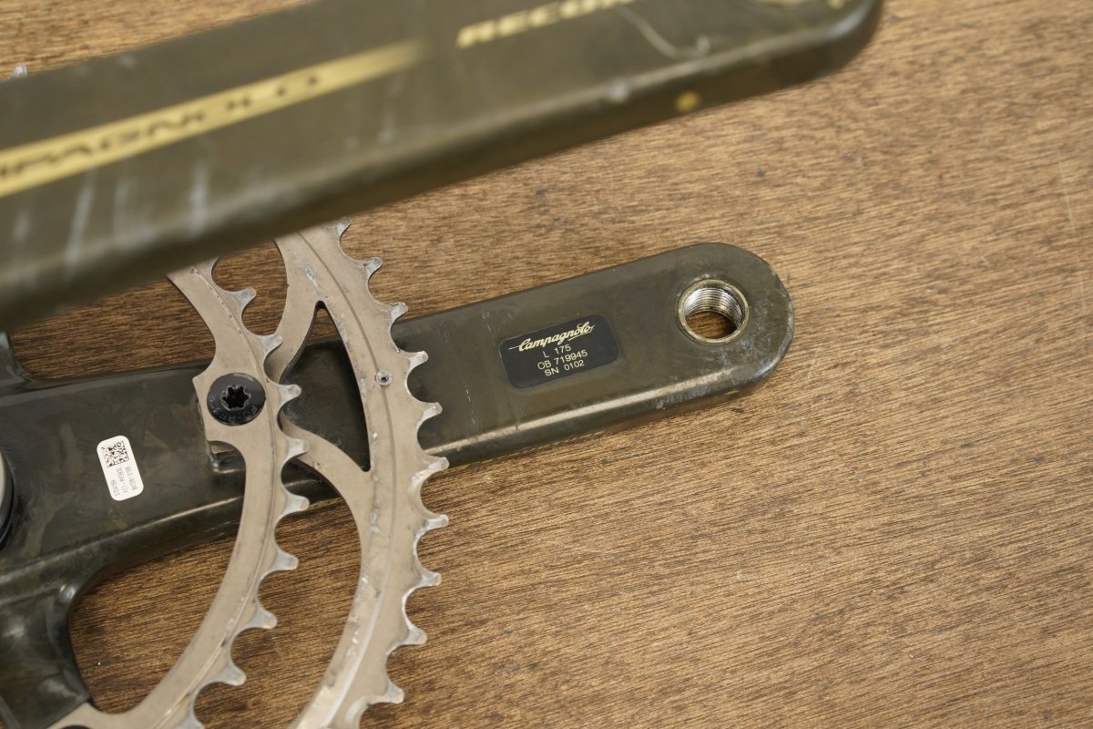 Campagnolo レコード 10速　53-39 クランク 175mm 53/39T Campagnolo Record 10 Speed Carbon Road Crankset