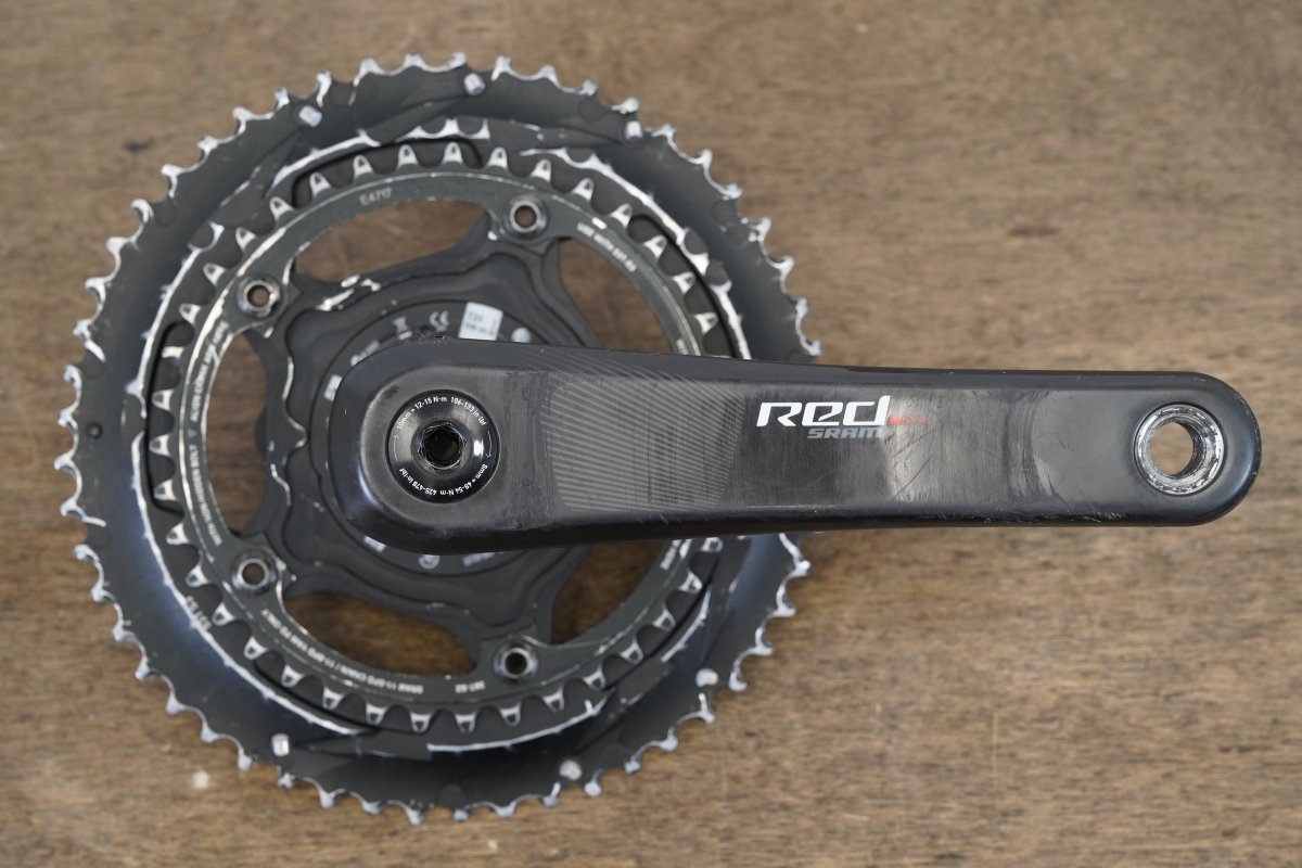 175mm 53/39T GXP SRAM Red 22 Quarq DZero Power Meter Crankset