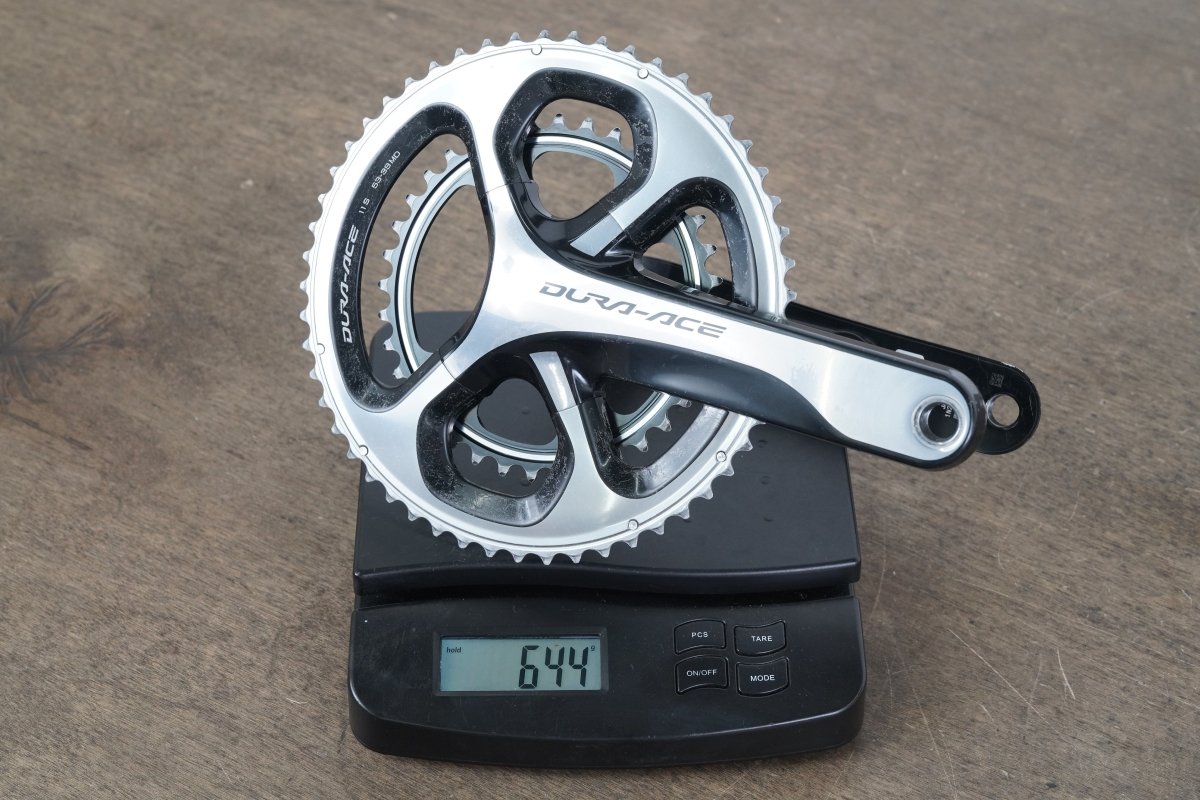 175mm 53/39T Shimano Dura-Ace FC-9000 11 Speed Stages Power Crankset 644g