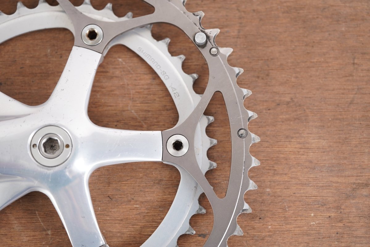 175mm 53/42T Shimano Dura-Ace FC-7700 9 Speed Crankset