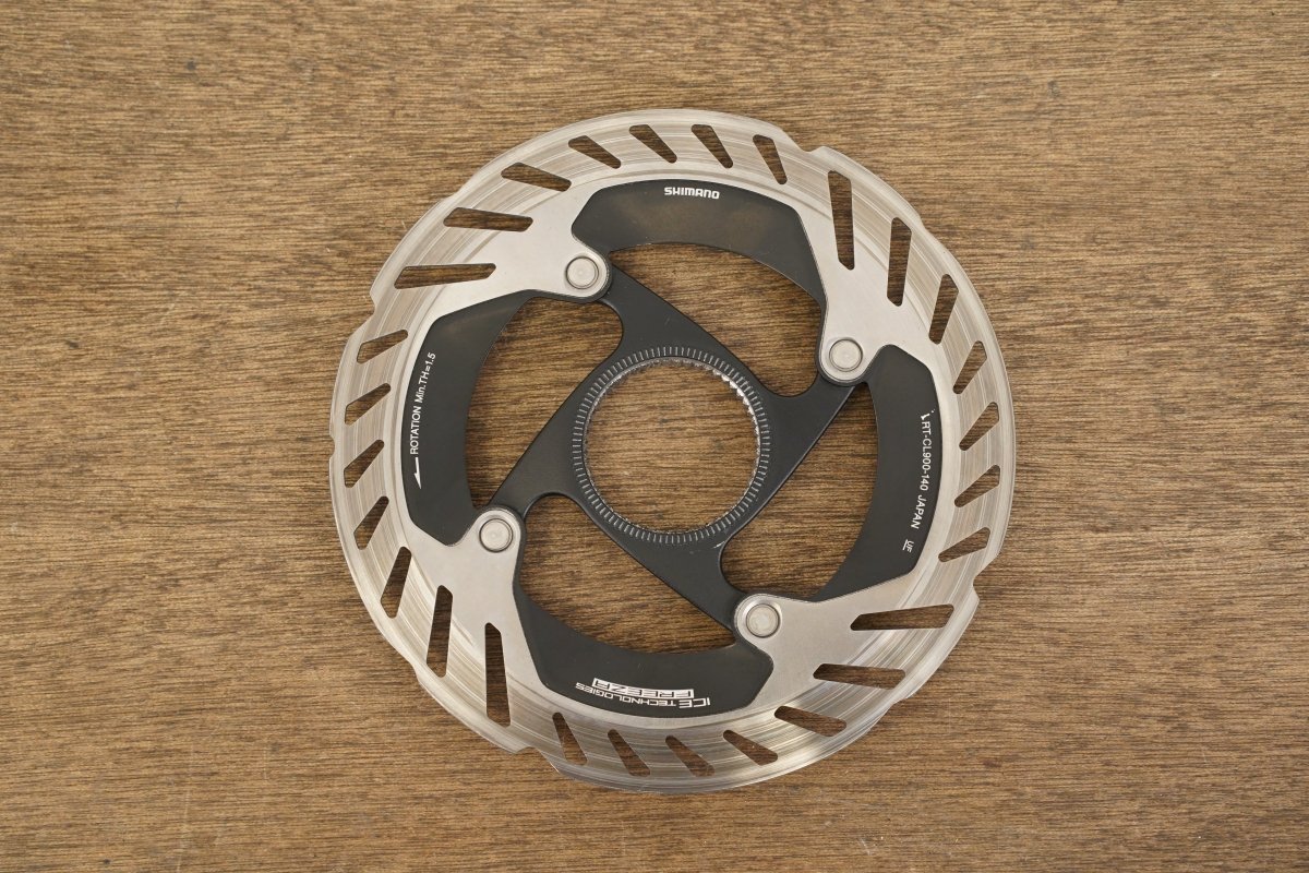 (2) 140mm Shimano Dura-Ace RT-CL900-160 Center Lock Disc Brake Rotors CL 900