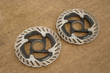 (2) 140mm Shimano Dura-Ace RT-CL900-160 Center Lock Disc Brake Rotors CL 900
