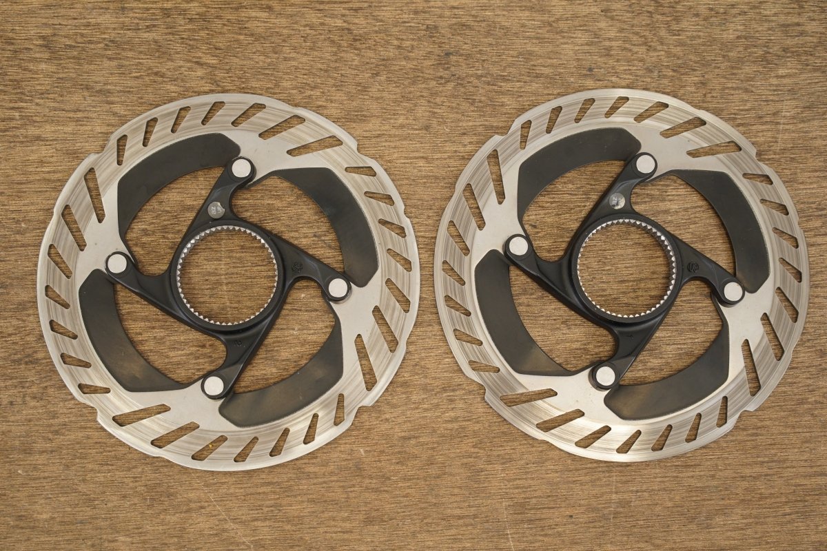 (2) 140mm Shimano Dura-Ace RT-CL900-160 Center Lock Disc Brake Rotors CL 900