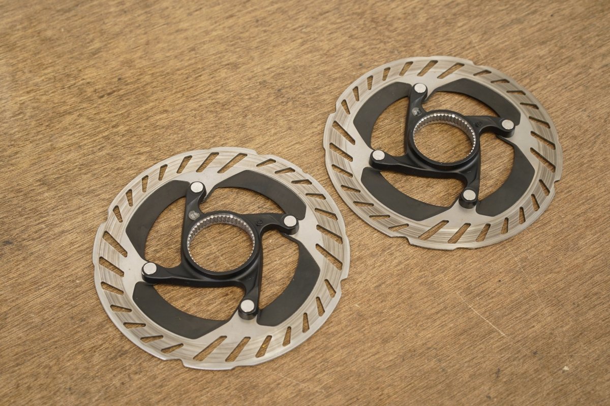 (2) 140mm Shimano Dura-Ace RT-CL900-160 Center Lock Disc Brake Rotors CL 900