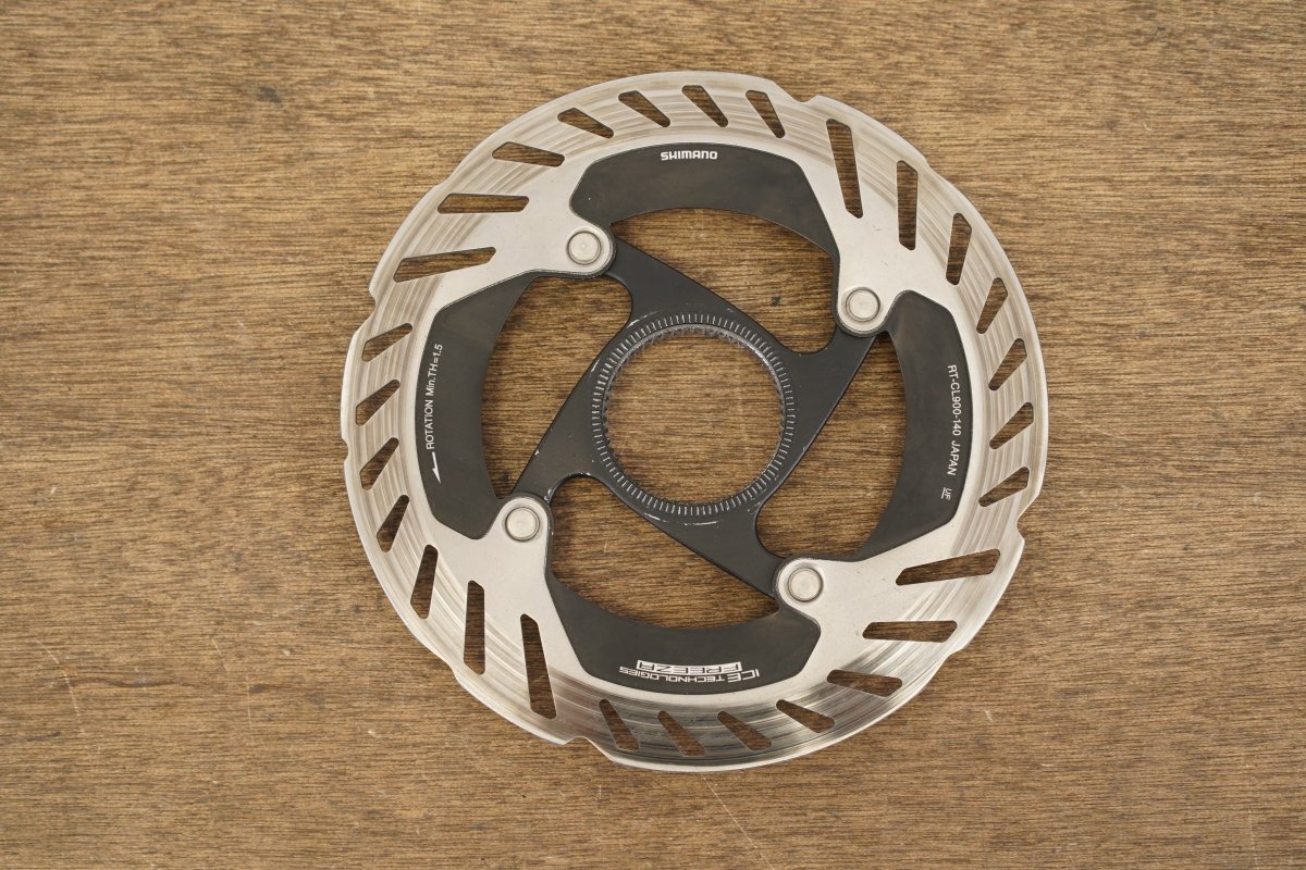 (2) 140mm Shimano Dura-Ace RT-CL900-160 Center Lock Disc Brake Rotors CL 900