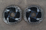 (2) 140mm Shimano Dura-Ace SM-RT900 Center Lock Disc Brake Rotors