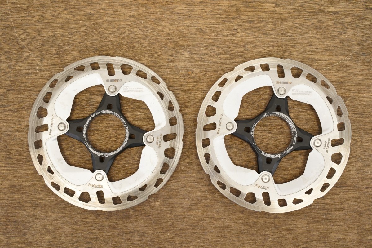 (2) 140mm Shimano XT RT-MT800-SS Center Lock Disc Brake Road CX MTB Rotors