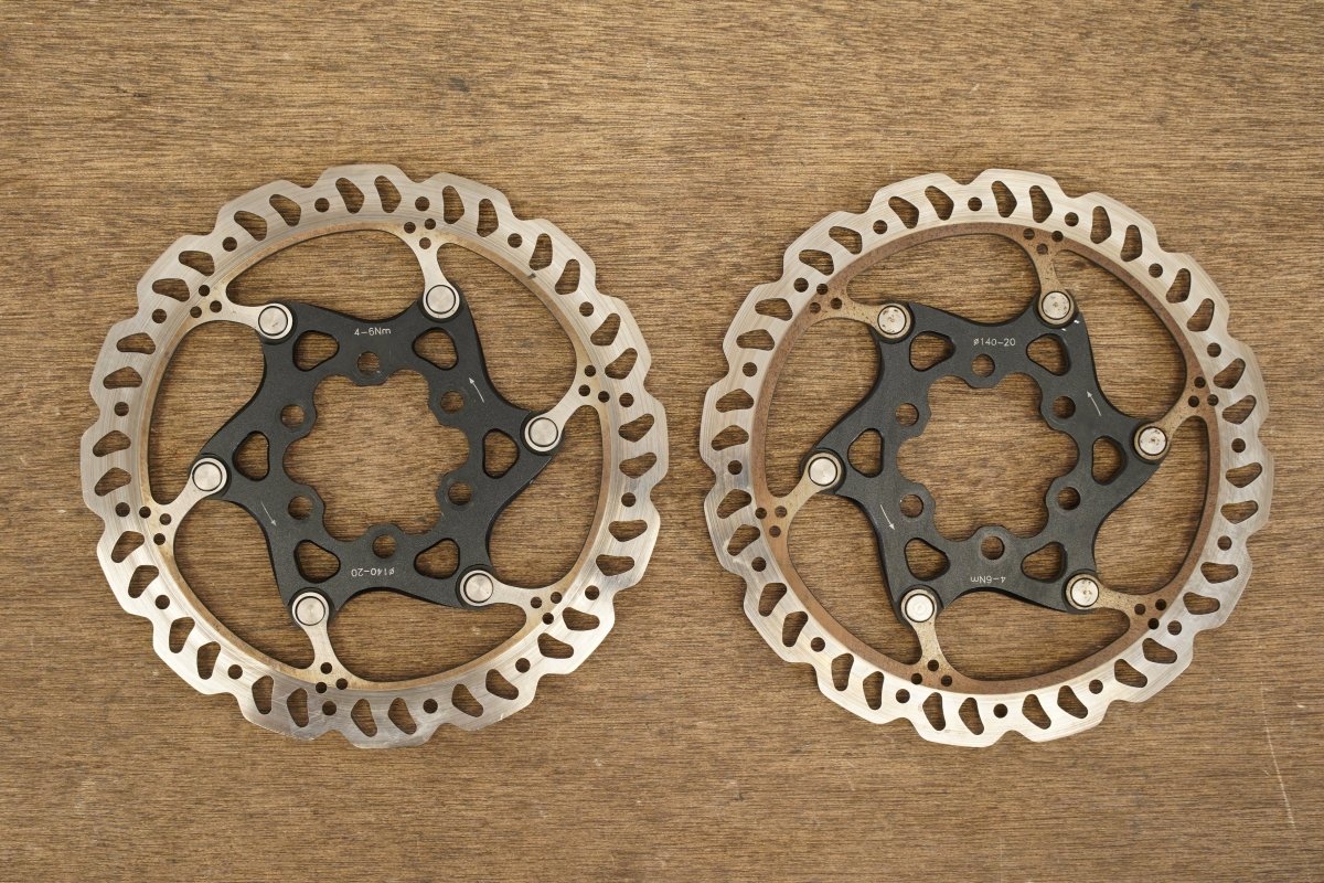 (2) 140mm TR140-20 6 BOLT Disc Brake Rotors Road Gravel CX MTB