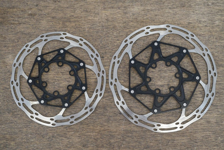 (2) 160/140mm SRAM Centerline CLX 6 Bolt Disc Brake Rotors