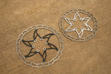 (2) 160mm / 140mm Ashima Ai2 6 Bolt Disc Brake Road Rotor